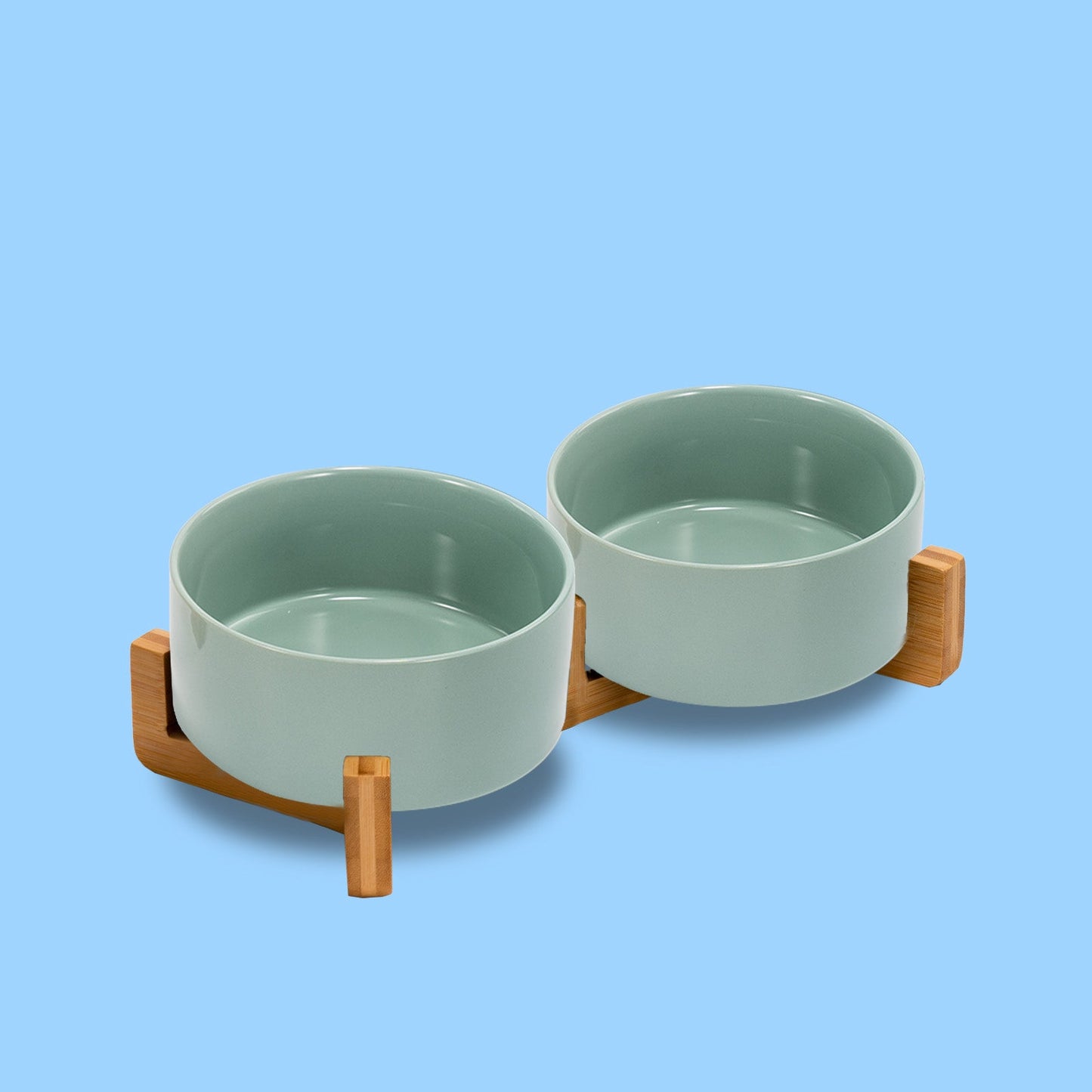 Non-Slip Ceramic Pet Bowl Set