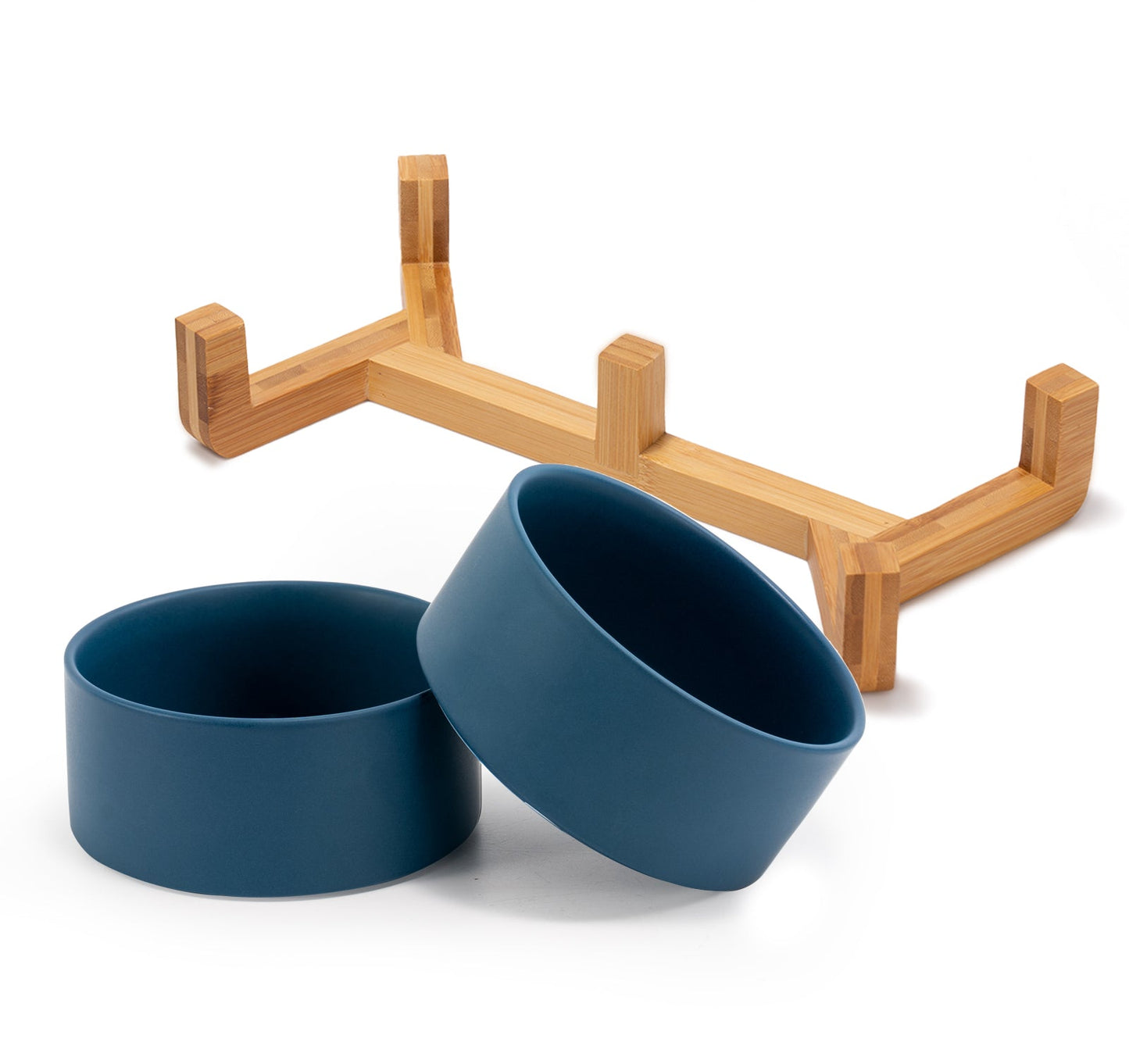 Non-Slip Ceramic Pet Bowl Set