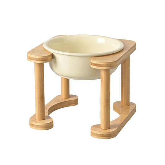 Romanesque Elevated Ceramic Pet Bowl