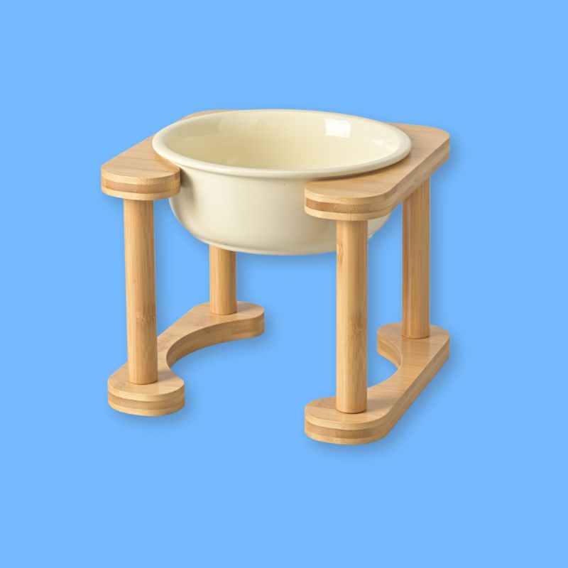 Romanesque Elevated Ceramic Pet Bowl