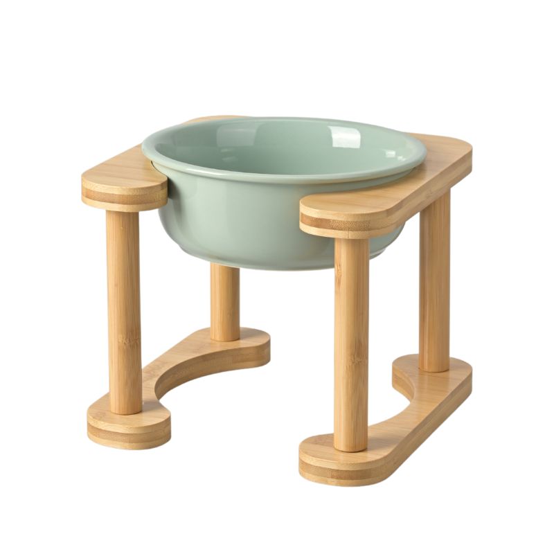 Romanesque Elevated Ceramic Pet Bowl