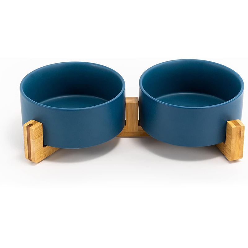 Non-Slip Ceramic Pet Bowl Set