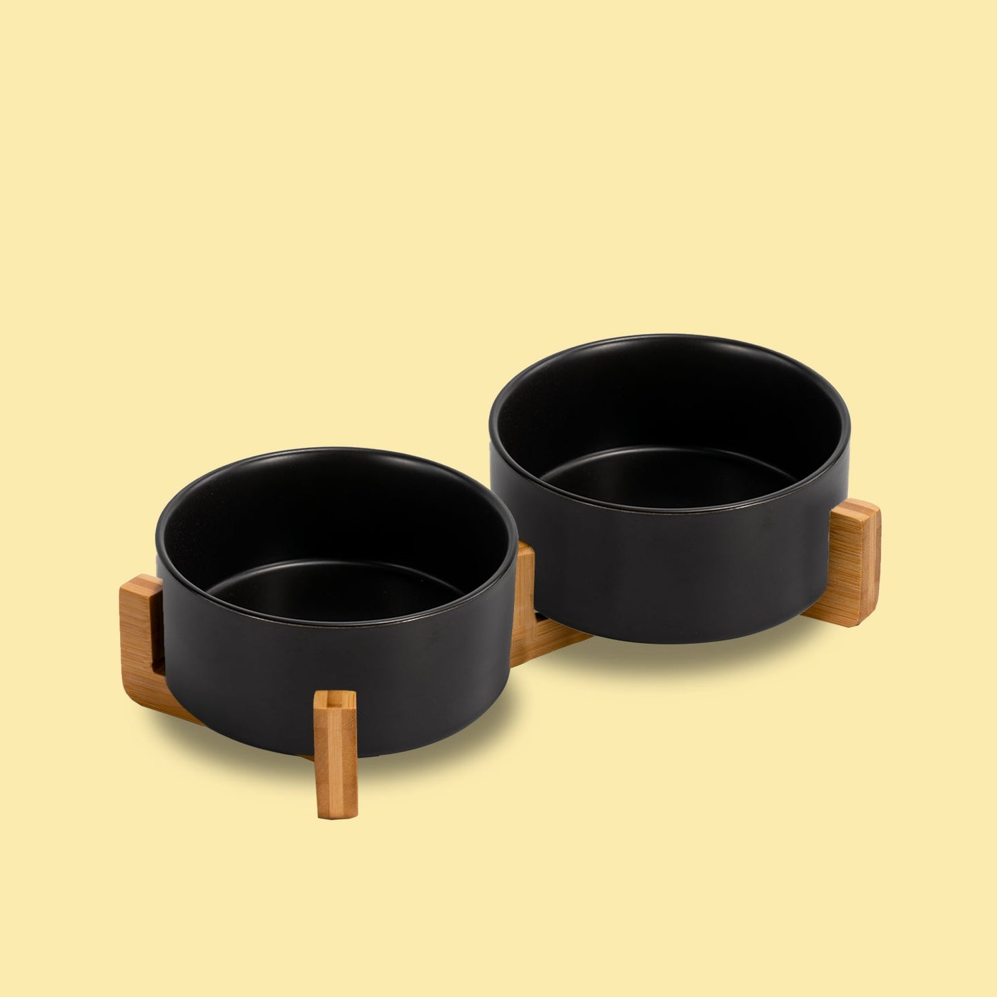 Non-Slip Ceramic Pet Bowl Set